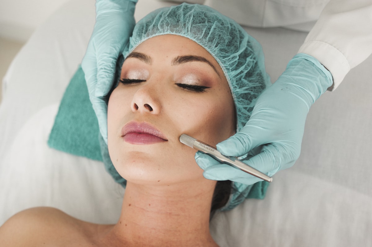 Tratamento facial na Clínica Renove